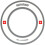 winmau WINMAU | Pro Line 1.0 | Dart Board Surround Ring (White) 1