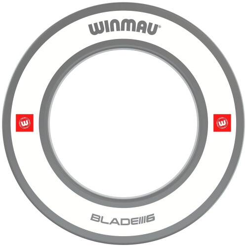 winmau WINMAU | Pro Line 1.0 | Dart Board Surround Ring (White)