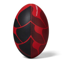 Canterbury Unisex Thrillseeker Play Rugby Ball | Standard Grip | Training Ball Rugby Ball, Red/Black, 4