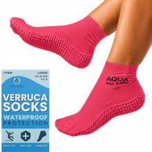 Verruca Socks for Kids Swimming, 100% Latex Swim Socks for Kids & Adults