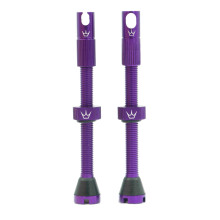 Peaty's x Chris King MK2 Tubeless Valves - Integrated Valve Core & Spoke Key Presta Valve Caps, 7075 Aluminium Tyre Valves for All Tubeless Ready Rim