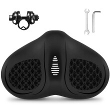 Noseless Oversized Bike Seat,Extra Wide Bicycle Saddle for Exercise Bike