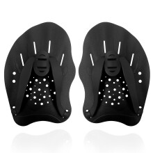 HacoFlash Swim Paddles Hand, Swim Paddles for Lap Swimming - Swim Hand Paddles with Adjustable Straps, Swimming Equipment for Women Men Children (1 P