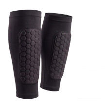 Kids Football Shin Pads, Honeycomb EVA Shin Guards for Youth Soccer 1 Pair