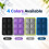 Small Ice Packs for Lunch Box, Reusable Freezer Blocks 4 PCS 6