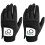 FINGER TEN Golf Glove Men for Left Hand 2 Pack(Black, XL) 1