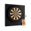 Fluxynara 60 x 60 cm Felt Dart Board Wall Protector, Black 1