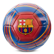 Hy-Pro Officially Licensed FC Barcelona Cyclone Football – Barcelona Football Size 5, Training Match Ball for Garden and Outdoors – Collectible Fa
