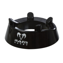 Ram Rugby Traditional Kicking Tee – Durable Heavy-Duty Moulded Plastic, 4-pronged Stable Design for Precision Kicking, 4 cm Height, Ideal for Rugby