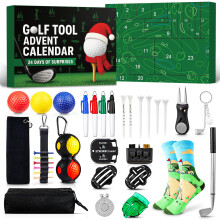 Golf Advent Calendar 2026 Adult Men Teens, 24 Days Golf Accessories Tools
