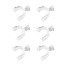 6 PCS Mouth Guard, Reusable Thermoplastic Dental Trays for Sports Protection & At-Home Smile Care - Comfortable & Moldable
