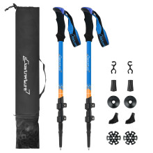 Clostnature Lightweight Adjustable Walking Poles, 2 Pack Trekking Poles