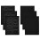 LICQIC Down Jacket Repair Patches, 6 Pieces Black 1