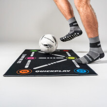 QuickPlay Ball Mastery Skills Mat - Football Footwork Trainer