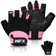 WFX Breathable Gym Gloves for Men & Women, Thick Padded Weight Lifting Gloves with Full Palm Protection & Excellent Grip Gift for Gym Exercise, Cycli