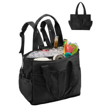 Odoland 26L Large Insulated Cooler Bag Shopping Carry Bag for Women