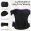 YooxArmor Adjustable 6 Pcs Kids Knee Pads Elbow Pads Wrist Guards Set 3