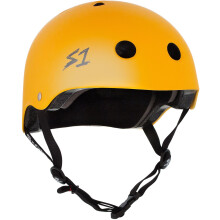S1 Lifer Helmet for Skateboarding, BMX, and Roller Skating - EPS Fusion Foam, CPSC & ASTM Certified - Yellow Matte X-Small (52.1 cm)