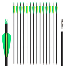 NorthSpoor 14Pcs 30" Archery Carbon Arrows Hunting Arrow