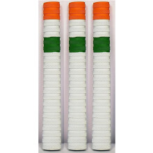 Skyhi Premium Chevron Pack of 3 Cricket bat grip- Grips For Cricket Bats | Excellent Shock Absorption Rubber Cricket Bat Grips (Chevron Tri)