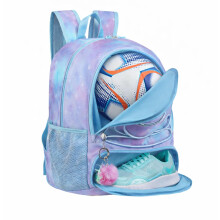 TRAILKICKER Soccer Ball Backpack with Ball and Shoe Compartments, 32L Lightweight Breathable Sports Bag for Basketball, Volleyball, Football, Gym and