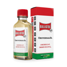 Ballistol Universal Oil 50ml - Multi-Purpose Oil with Over 1,000 Uses - Versatile Leather Cleaner & Rust Remover for Metal - Biodegradable & Skin-Fri