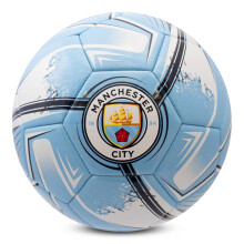 Hy-Pro Officially Licensed Manchester City F.C. Football – Size 5, Turbine Design, Man City Merchandise, Training, Match, Collectible For Kids and A