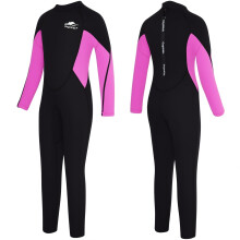 Gogokids Wetsuit Kids, Children 2.5mm Neoprene Thermal Swimsuit with UV 50+ Protection, Full Length One Piece for Ages 2-10 Boys & Girls Swimming, Su