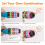 GRIFEMA Bike Lock, 4 Digit Combination, 73CM 5