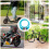 GRIFEMA Bike Lock, 4 Digit Combination, 73CM 6
