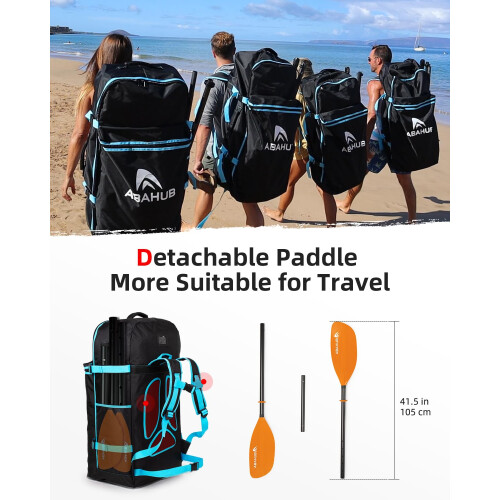 Abahub Adjustable Kayak Paddle 2