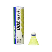 Yonex Mavis 300 Yellow Shuttlecocks - 78 - Medium (6 pieces)