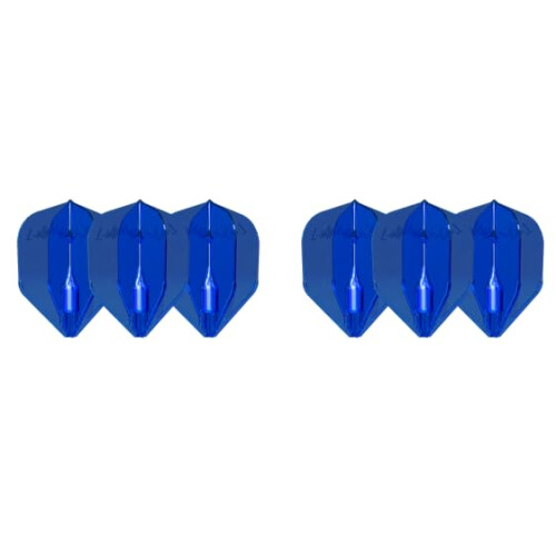 L-style L3 Shape (Small Standard) EZ Fantom - Blue - 2 Sets (6 Flights)