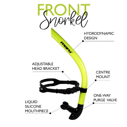 Maru Maru Front Snorkel (Lime Green) 1
