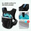 RAINSMORE Hydration Backpack With 2L Hydration Bladder Running Backpack 4