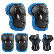 ValueTalks Kids/Youth Knee and Elbow Pads Set,Knee Pads for Kids Adjustable Protective Gear Set for Roller Skates Skateboard Scooter Inline Skating Cy