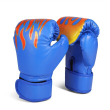 Flexzion Kids Boxing Gloves, 4 oz for Punching Bags, Ages 3-8, Blue Blaze