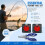358PCS Fishing Weights Sets, Split Shot Mixed Sizes with Pliers 6