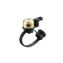 CatEye OH-2400 Flextight Brass Bell Gold: Secure mount, clear sound, gold brass, adjustable