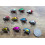 Addsomebling 10X Micro mini tiny small light shallow dive trout perch fishing lures UK 2