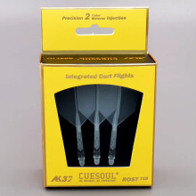 CUESOUL ROST T19 Integrated Dart Shaft and Flights Big Wing Shape,Set of 3