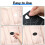 LICQIC Down Jacket Repair Patches, 6 Pieces Black 5