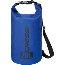 Cressi Dry Bag Waterproof Sports Bag - Blue, 20 lt
