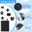 LICQIC Down Jacket Repair Patches, 6 Pieces Black 3