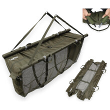 NGT Floatation Weigh Sling FOLDING Compact XPR Retaining Mesh Carp Coarse Fishing Case