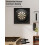 Fluxynara 60 x 60 cm Felt Dart Board Wall Protector, Black 6