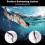 Annyswit 3 Pcs Pike Lures, Multi Jointed Slow Sinking Fishing Lures 4