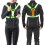 West Biking LED Reflective Running Vest, USB Rechargeable Running Light 2