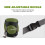 REDCAMP Nylon Compression Stuff Sack,Sleeping Bag Compression Sack,Army Green 6