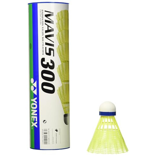 Yonex Yonex Mavis 300 Yellow Shuttlecocks - 78 - Medium (6 pieces) 2